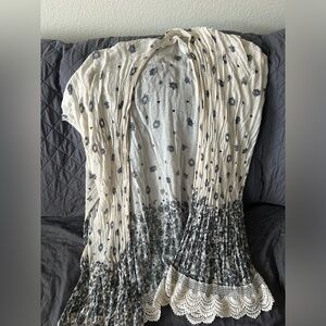 Floral and Cream Kimono